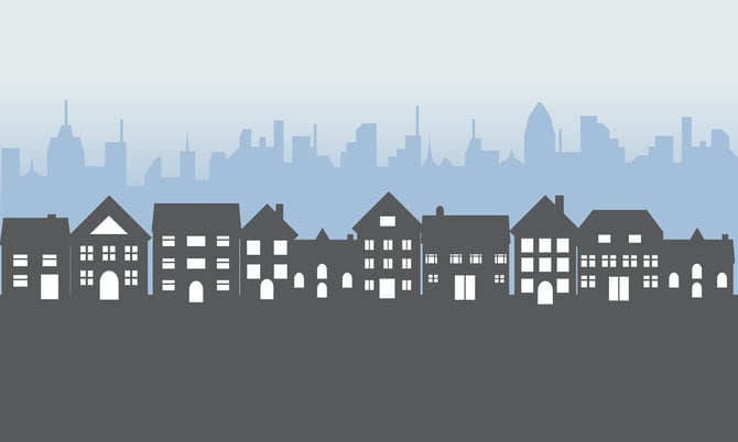 Suburb and City